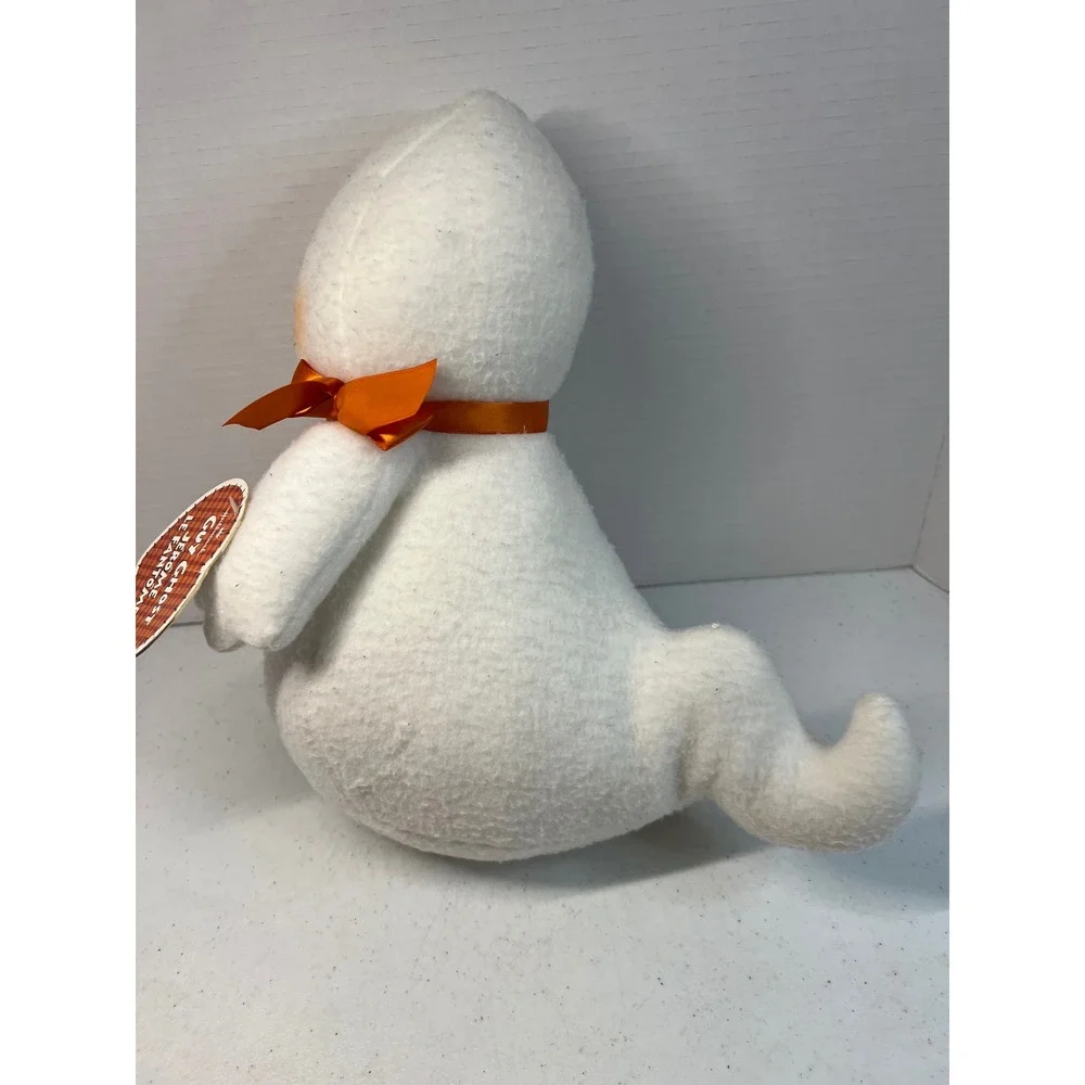 Hallmark Guy Ghost Jerome Le Fantome Plush White Halloween Heart HB01352 Vintage